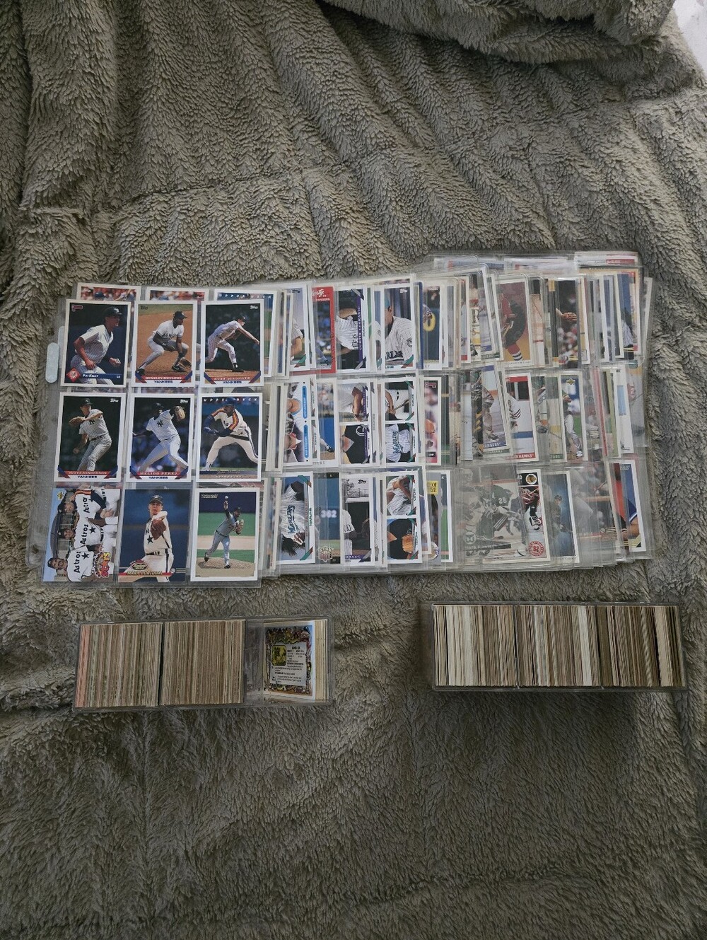 Baseball Card Collection - Assorted Player Cards